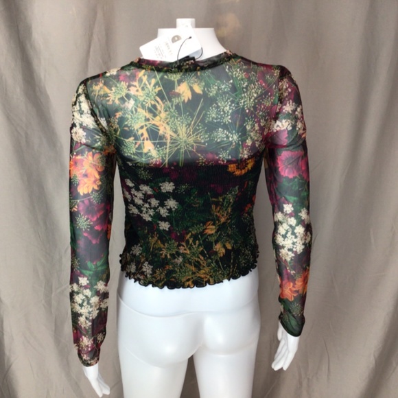 NWT Desigual Floral Shirt - Size S - Picture 4 of 10